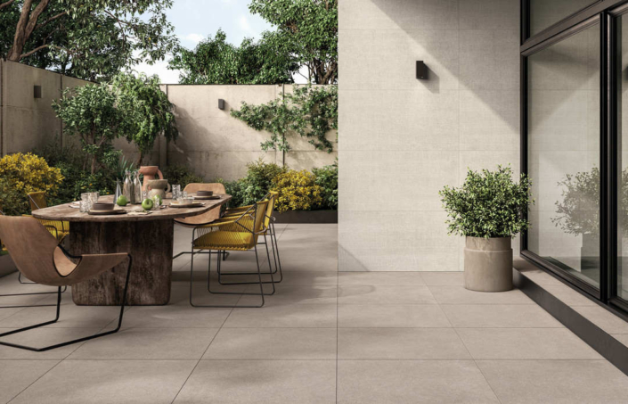 Feinsteinzeug Reconcrete RO03 – 80×80 cm Feinsteinzeug-Fliese Reconcrete RO03 80x80 cm für den Außenbereich